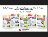 Bukupas Buku Ulangan Buku Soal Buku Ujian SD/MI Matematika IPAS Bahasa Indonesia Bahasa Inggris Pend