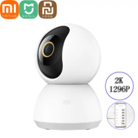 Xiaomi Mijia APP Smart IP Camera 2K 360° Video CCTV WiFi Night Vision Wireless Webcam Security Cam View Baby Monitor