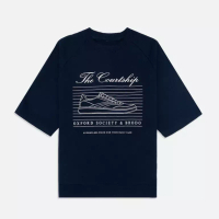 Oxford Society Oxford Society x Brodo Parsons Short Sleeve Crewneck Navy