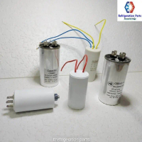 CZ 4µF - 600µF besar kapasitor wayar / pin kompressor / kipas motor single/dual µF microfarad univ