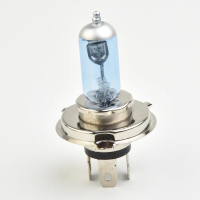 HID Blue 2x Lampu Hadapan Xenon H4 Auto 100W Sarung Putih Lampu Gas Halogen Kereta 6000K