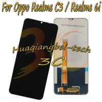 6.5'' For Oppo Realme Narzo 10A Full LCD DIsplay + Touch Screen Digitizer Assembly For Oppo Realme C3 / Realme 6i RMX2040