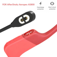 Bone Conduction Earphone Charging Cable for AfterShokz Aeropex AS800 Charging Cable Earbuds Power Supply Dock Replacement