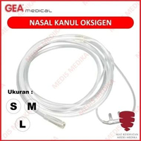 Gea Nasal Hidung Oxygen Cannnula Adult Child Baby Selang Kanul Oksigen Dewasa Anak Bayi Medis S