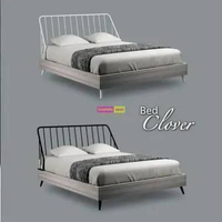Siantano Ranjang Besi Clover Ukuran 160 Dan 180 Bed Clover Siantano Furniture Kualitas Terbaik ranja