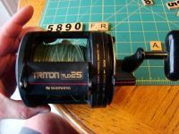 V5890 FR Shimano TLD 25 Triton Lever Drag Reel, Trolling, Casting FISHING REEL