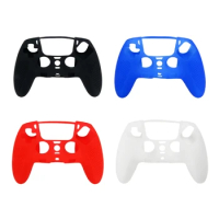 Game Controller Cover Silicone Case Gamepad Skin Soft Housing for PS5