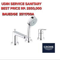 GROHE BAUEDGE 3-HOLES KRAN BATH&SHOWER COMBINATION PANAS&DINGIN KODE PRODUK 2511700A  100% ORIGINAL