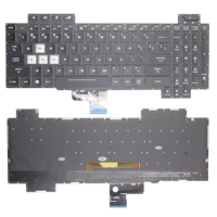 100%New US For Asus ROG Strix Scar II GL704 GL704GM GL704GM-DH74 GL704GV GL704GV-DS74 English Laptop keyboard backlit