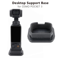 Pocket 3 Fixed Bracket Base Expansion Desktop Support Holder Adapter Bracket for DJI Osmo Pocket 3 Handheld Gimbal Camera