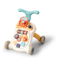 【kikimmy】多功能智慧學習音樂助步車(汽車方向盤+早教遊戲+助步車)