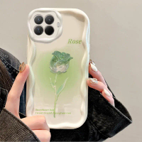 เคสโทรศัพท์, กุหลาบสีเขียวคริสตัล, สำหรับ Xiaomi 15T Pro, 15T, 15 Ultra, 15 Pro, 14T Pro, 14T, 14 Pr