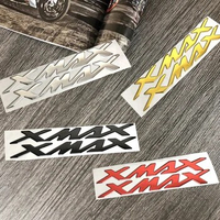 2Pcs 3D Motorcycle stickers Decoration Emblem Fender Tank Pad Accessories Logo Decals For Yamaha X-MAX XMAX 125 250 400