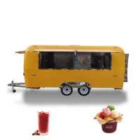 Chinese Manufacturers Fully Equipped Food Trucks Mobile Food Trailer Fast Food Trucks For Sale