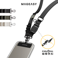 MAGEASY Utility STRAP Fidlock 戶外機能快扣掛繩掛片組-25mm(相容iOS/Android 手機殼)