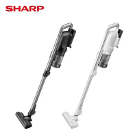 【SHARP 夏普】超靜音 羽量級無線快充吸塵器 EC-SR9TW/B#夜空黑-夜空黑