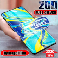 Hydrogel Film for Redmi Note 9 Pro 9s 9A 9C (Not Tempered Glass) on Redmi Note 9 Pro 9s Hydrogel Film Screen Protector