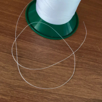 Chỉ nylon keo số 3 Coats - sợi trắng chắc sợi chỉ nhỏ không may tay được