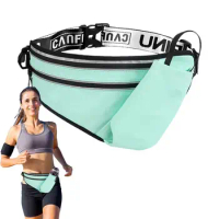 Adjustable Waist Bag Reflective Adjustable Waist Bag Outdoor Fashionable Waist Bag Portable Waist Pouch For Fitness Running