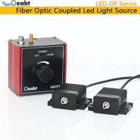 LED-OF Series Fiber Optic Coupled Led Light Source, Multimode Fiber Optic Sma Coupled Incoherent Light Source, Adjustable Light