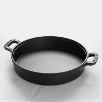 Cast iron cooking pot non stick wok pan Non coating steak pan pots for cooking Frying pan cast iron cookware pots and pans set