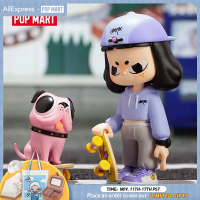 POP MART Vita 'S OOTD Series Blind  1PC12PCS ตุ๊กตา Binary Action Figure วันเกิดของขวัญของเล่นเด็ก Mystery