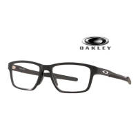 【Oakley】奧克利 METALINK 時尚光學眼鏡 不鏽鋼金屬鏡臂搭配親水防滑橡膠 OX8153 01 霧黑 公司貨