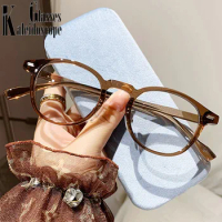 Round Frame Progressive Eyewear Fashion Photochromic Reading Glasses Women Men Ultralight Far Eyeglasses