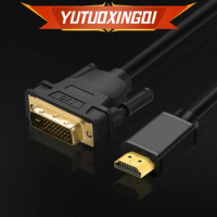 HDMI-compatible To DVI 2K Cable Computer Display Projector TV video Conversion Bidirectional Conversion Suitable For DVI 24+1