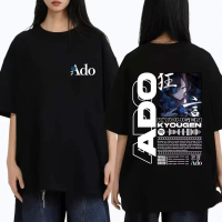 Limited Ado World Tour Hibana T-Shirt For Men And Women Pop Music Fashion Vintage Casual Cotton S-5X