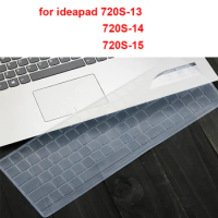 Washable Laptop Keyboard Cover For Lenovo Ideapad 720S 720S-13 720S-14 720S-15 13 14 15 inch Silicone Waterproof Film Protector