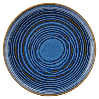 【Utopia】Santo石陶餐盤 鈷藍17.5cm(餐具 器皿 盤子)