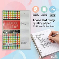LOOSE LEAF TRULLY B5-50 / LOOSE LEAF TRULLY / LOOSE LEAF (PCS)