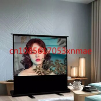 100inch 4K ultra short throw projector screen ALR grey electric floor rising up projection screen for UST beamer