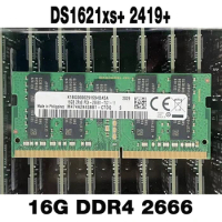 1 Pcs For Synology NAS DS1621xs+ 2419+ Storage Memory RAM 16G DDR4 2RX8 2666 ECC SODIMM 16GB