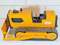 Vintage 1970's Orange Tonka Bulldozer T-6