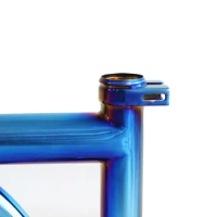 Best sale new design Titanium alloy folding bike frame full set of professional customization by pytitans