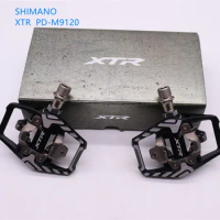 Shimano XTR M9100 M9120 Mountain Bike SPD Clipless race Pedals Set &amp; Cleats upgrade for M9000 M9020