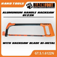 Gergaji besi set BLACKFOOT 6122 gagang gergaji besi plus mata pisau manual hacksaw frame