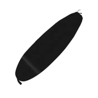 3 Sizes Surf Board Cover Surfboard Longboard Surfing Rainproof &amp; Dust-proof Stretch Multi-functions Protective Bag Black Oxford