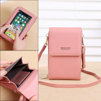 SALE TAS SELEMPANG WANITA KULIT TOUCH SCREEN TAS HP CEWEK LAYAR SENTUH L067