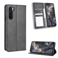For OnePlus Nord Case One Plus Nord Premium Leather Wallet Leather Flip Case For OnePlus Nord 1 + Nord OnePlus Z Case 6.44"