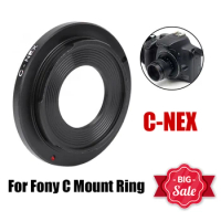 C-NEX Metal Lens Adapter Ring For C Mount CCTV Movie Lense Sony NEX-6 NEX-5N NEX-F3 NEX-7 A6500 A6300 A6100 A6000 A5100 Camera