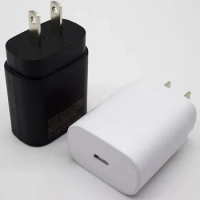 For Samsung Galaxy Usb Type C Pd 25W US Plug Charger Super Fast Charging For S23 S22 S21 S20 Note 20 For iPhone 14 Pro Max 13 12