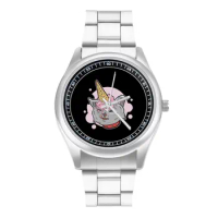 Ice Cream Quartz Watch Hit Sales Original Wrist Watch Steel Man Gym Design Wristwatch