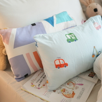 【二層紗】 兒童枕套(30X45cm) 台灣製 棉床本舖