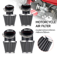 Air Filter Universal Motorcycle Air Filter For 50cc 110cc 125cc 140cc Motorcycle ATV Scooter Pit Dirt Bike 42/45/48/50mm