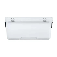 316 Series 120 QT Hard Chest Cooler Portable Coolers White Ice Box for Camping Beach Cool Igloo Supplies Hiking