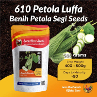 great discount [500g] 610 Benih Petola Luffa Segi Soon Huat Seeds