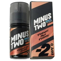 Liquid Saltnic Minus Two Fruity Series 30MG 30ML By Vapepackers YOGHURT MILK
